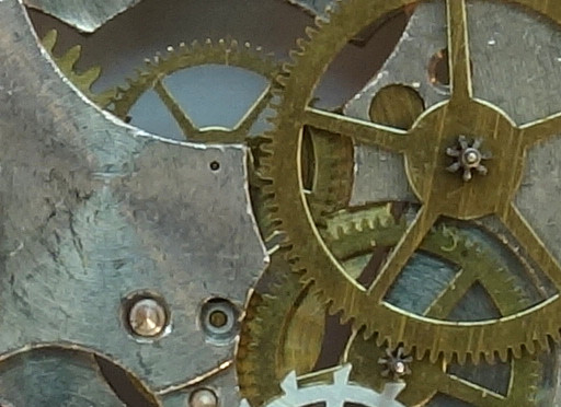 drive mechanism of the center second AS 1199: drive mechanism of the center second