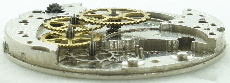 side view of the gear train AS 1237/38: side view of the gear train