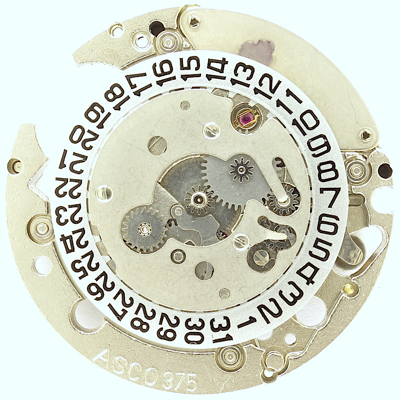 Asco_375: Dial side Asco 375: Asco_375: Dial side