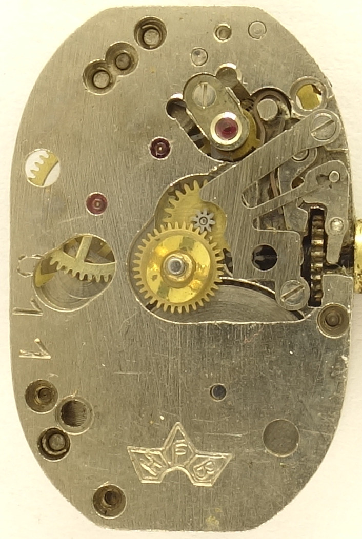 H.F.Bauer B 568: Dial side H.F.Bauer B568: H.F.Bauer B 568: Dial side