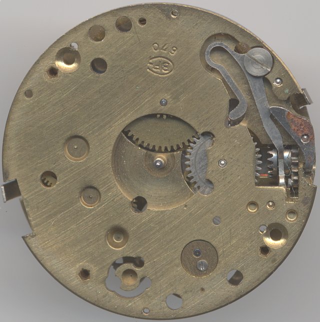 Baumgartner 670 dial side Baumgartner 670: Baumgartner 670 dial side