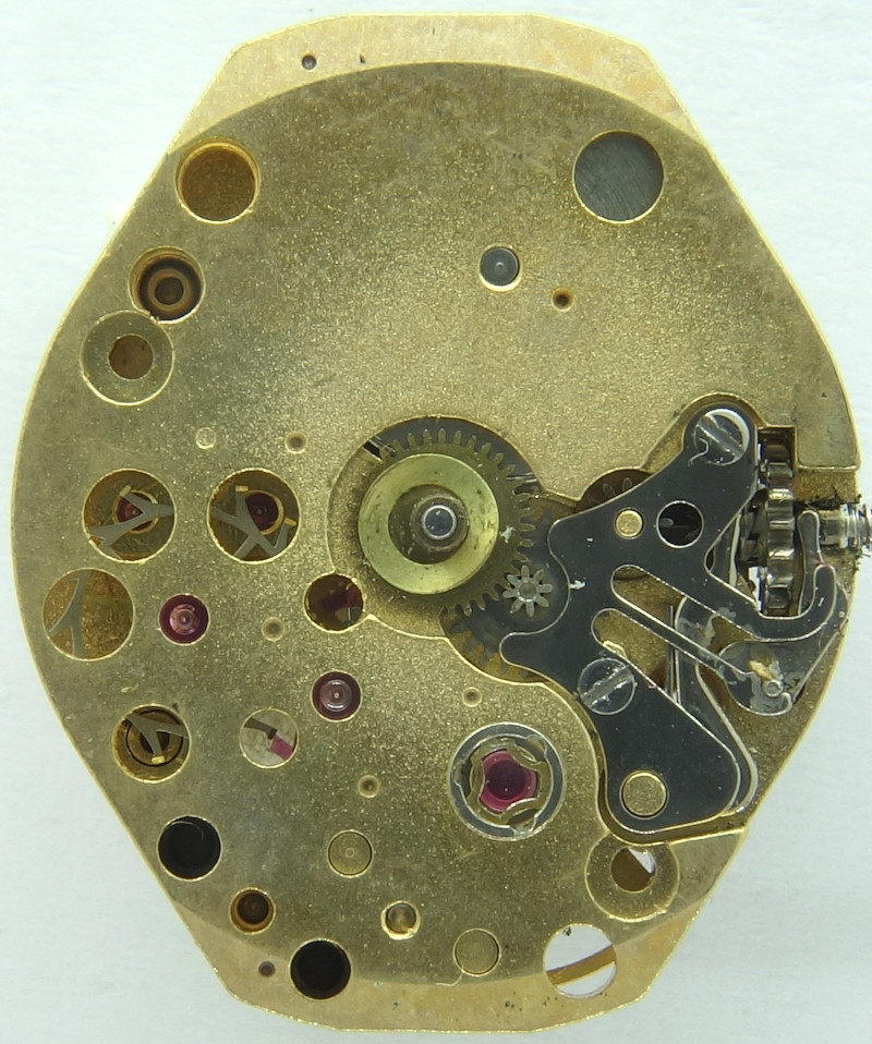 dial side of the "Dugena 2001" version Bifora 691: dial side of the "Dugena 2001" version