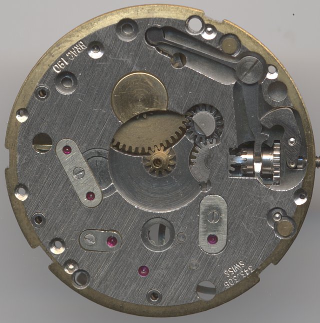 Brac 192 dial side Brac 192: Brac 192 dial side