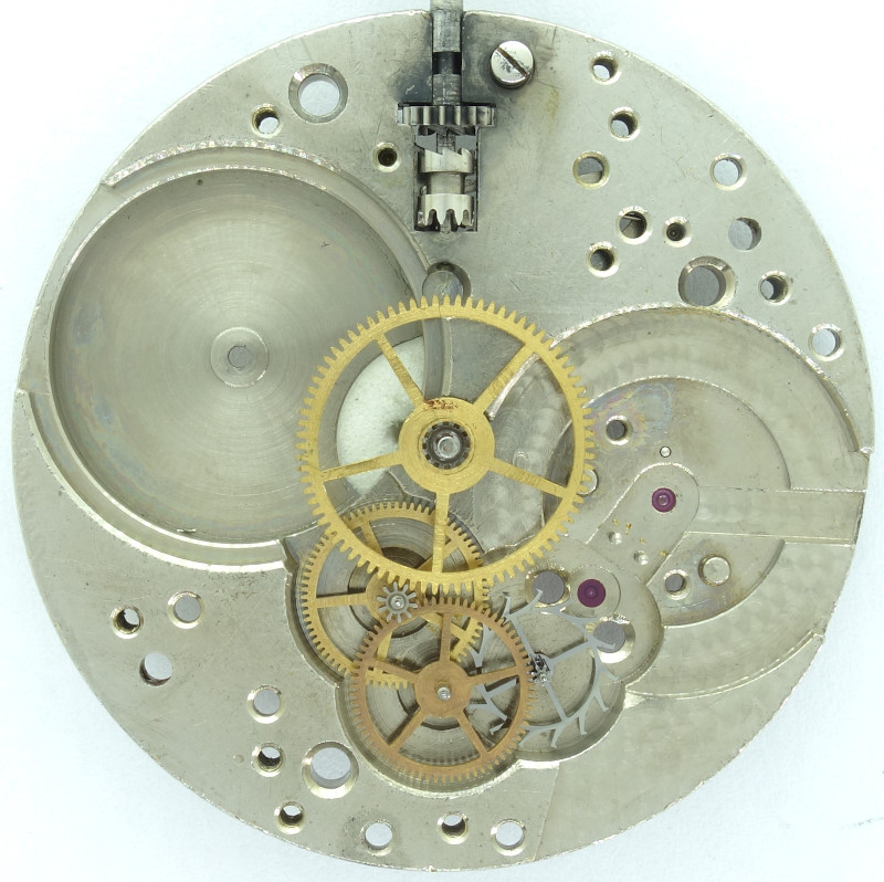 gear train Certina 260: gear train