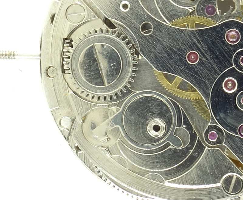 Detail: Ratchet unknown China movement: Detail: Ratchet