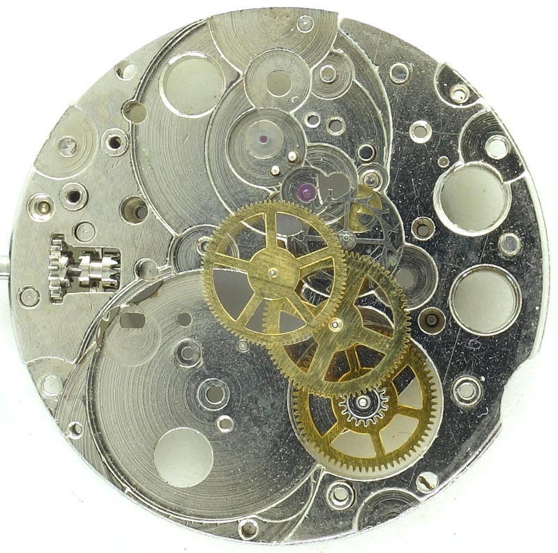 gear train unknown China movement: gear train