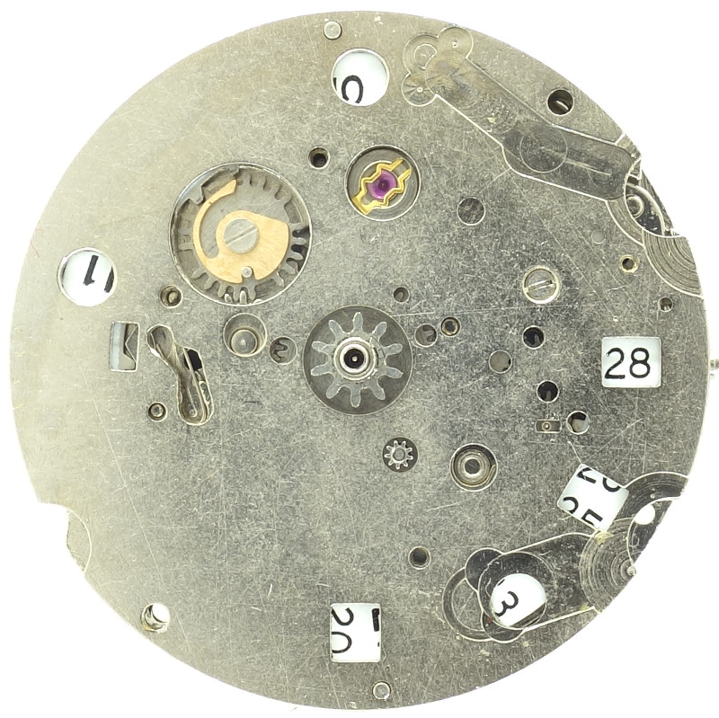 covered calender mechanism unknown China movement: covered calender mechanism