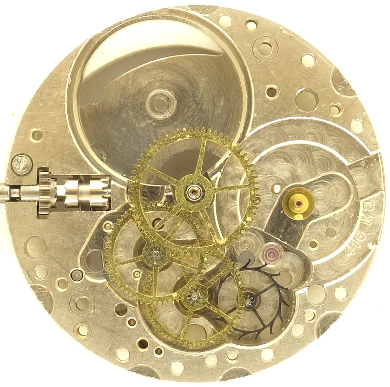 gear train Cyma 416Ka: gear train