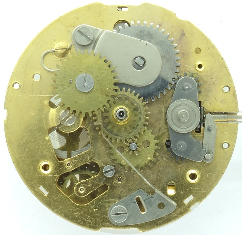 dial side with date mechanism Diehl 156 SC CLD: dial side with date mechanism