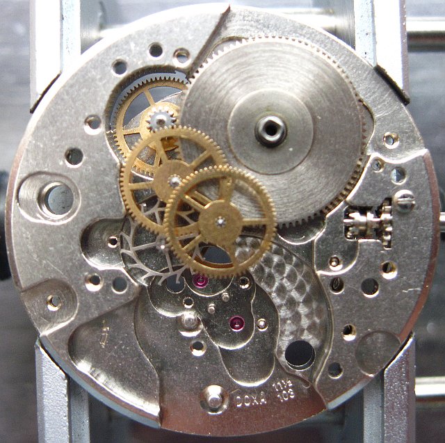 gear train Doxa 103: gear train