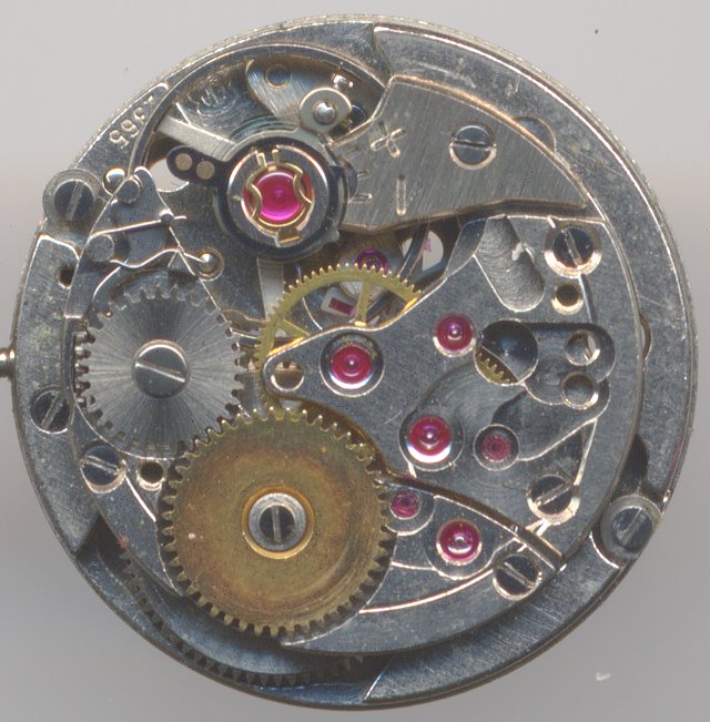 removed selfwinding mechanism ETA 2365: removed selfwinding mechanism