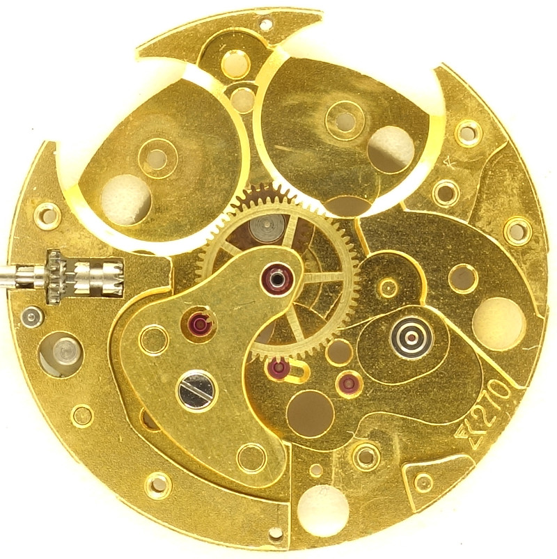 base plate with minute wheel Favre-Leuba 270: base plate with minute wheel