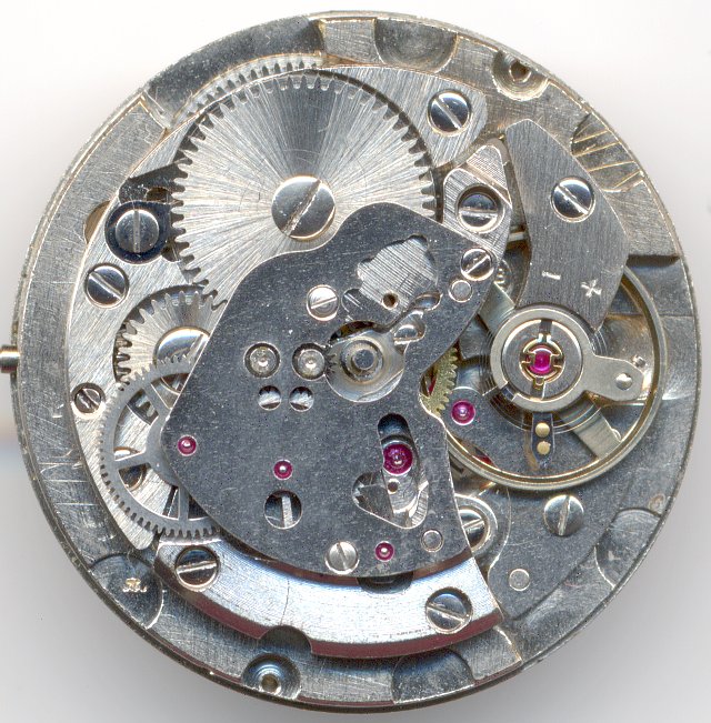 movement view without rotor of the old version HB 313: movement view without rotor of the old version