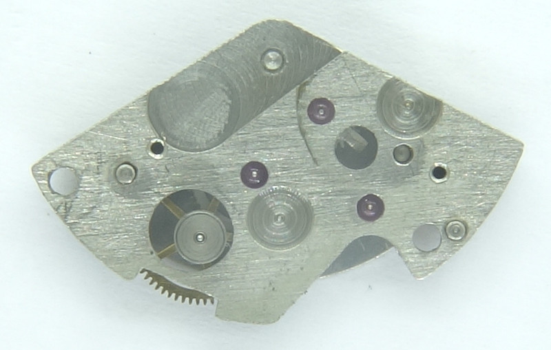 lower side of the selfwinding module HPP 431: lower side of the selfwinding module