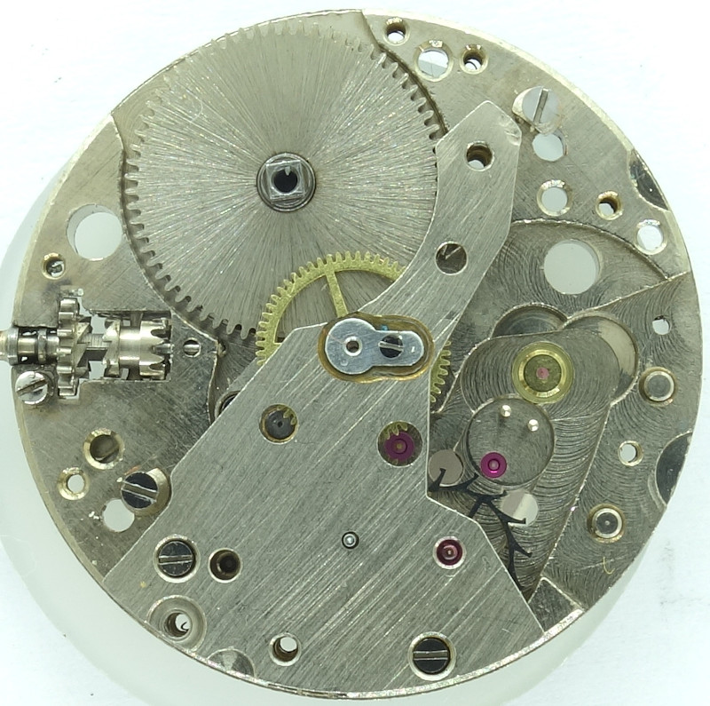 lower gear train bridge mounted Judex 127B: lower gear train bridge mounted