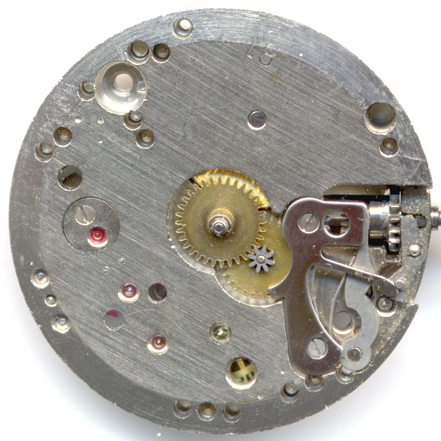 Junghans J80/1: Dial side Junghans J80/1 (680.70): Junghans J80/1: Dial side