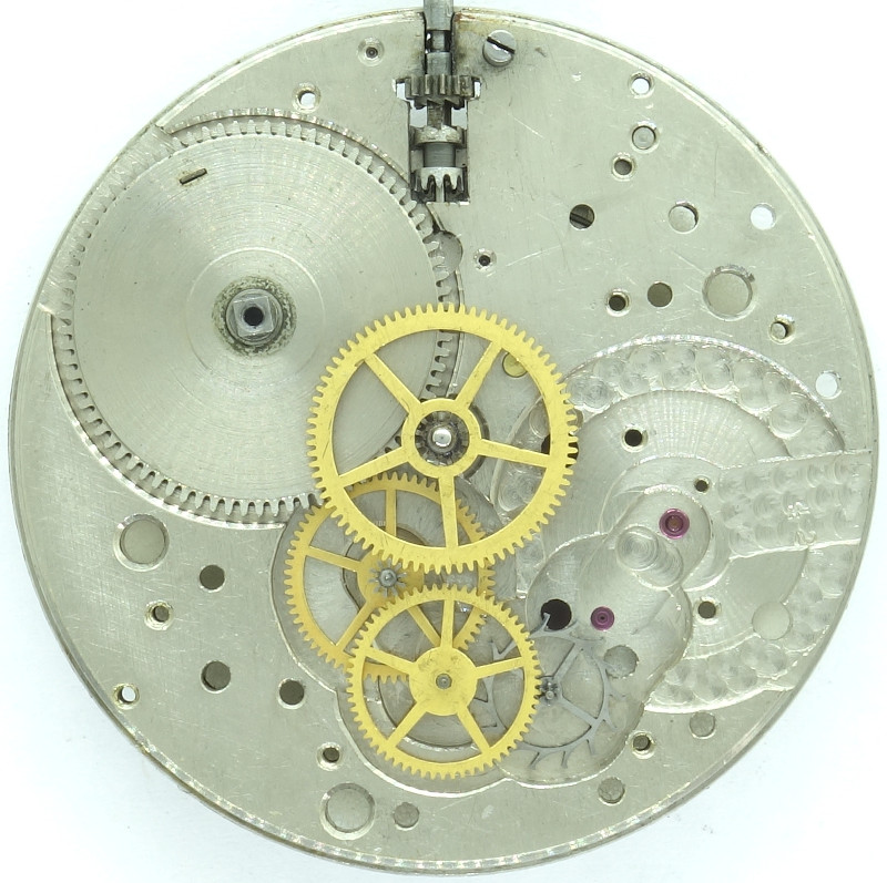 gear train Molnija ChK-6: gear train