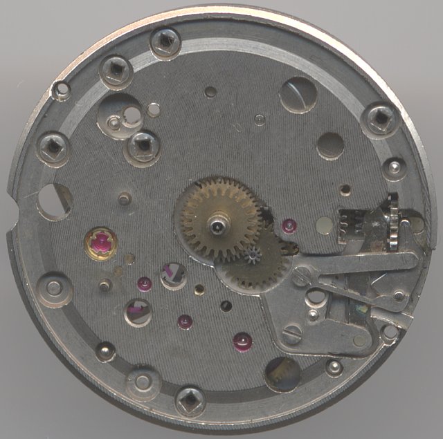 dial side without date indication Osco 850: dial side without date indication