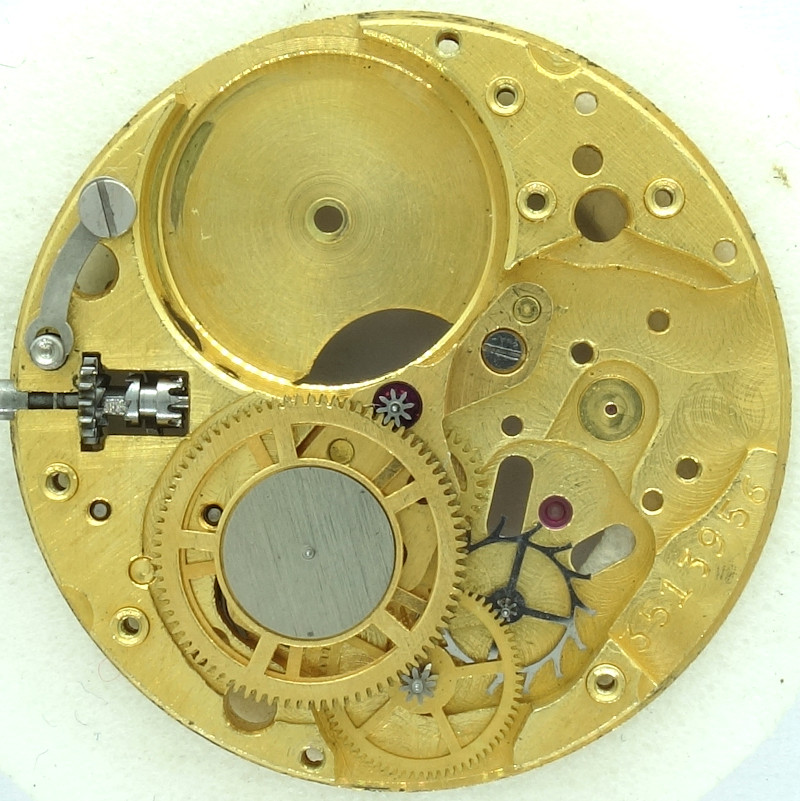 gear train Poljot 2209: gear train