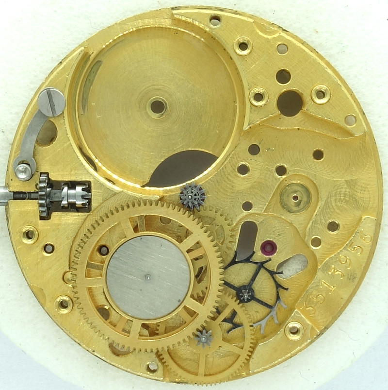 minute wheel gear train brindge missing Poljot 2209: minute wheel gear train brindge missing