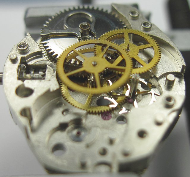 side view of the gears PUW 800: side view of the gears