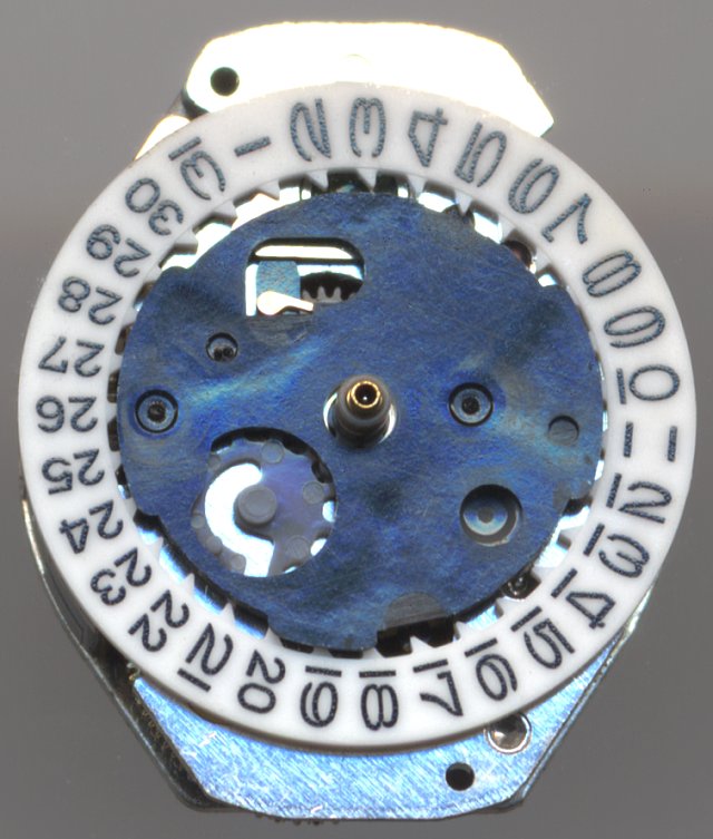 Q&Q 1603 dial side Q&Q 1603: Q&Q 1603 dial side