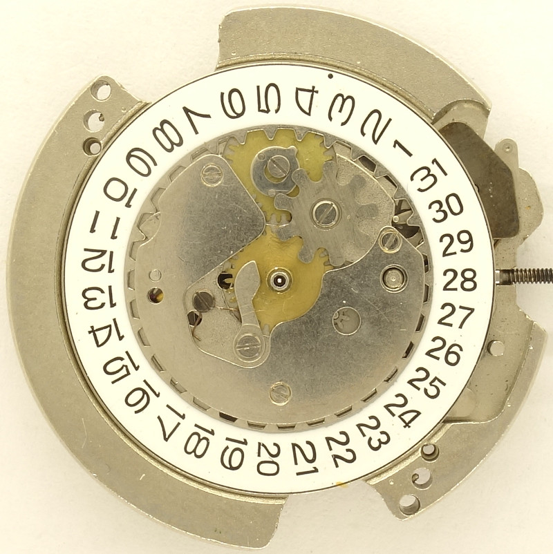 Ricoh 61: calender with weekday mechanism