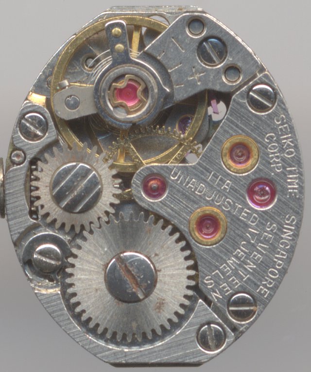 version with 17 jewels Seiko 11A: version with 17 jewels