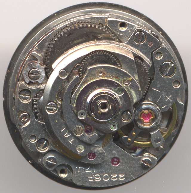 Seiko 2206A without oscillating weight Seiko 2206A: Seiko 2206A without oscillating weight