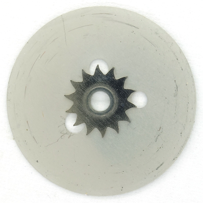 Seiko 7009A: lower side weekday disc