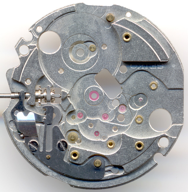 base plate Seiko 7S26A: base plate
