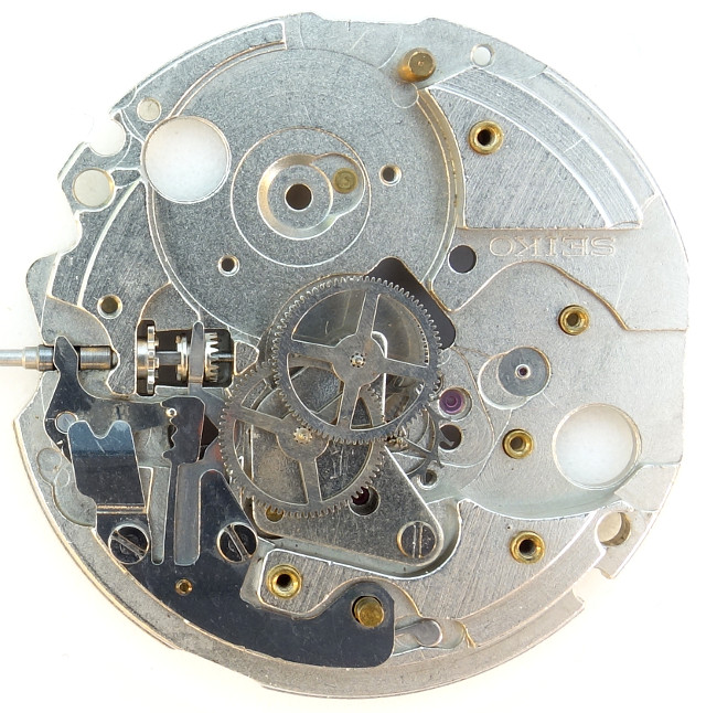 gear train Seiko 7S26A: gear train
