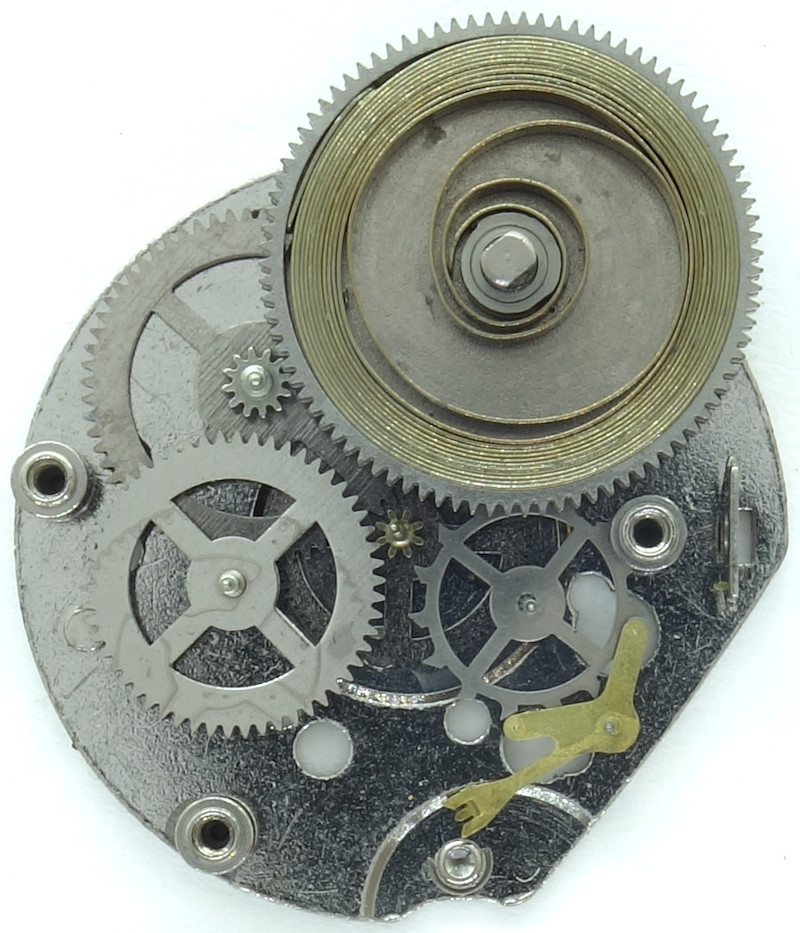 gear train Timex M116: gear train