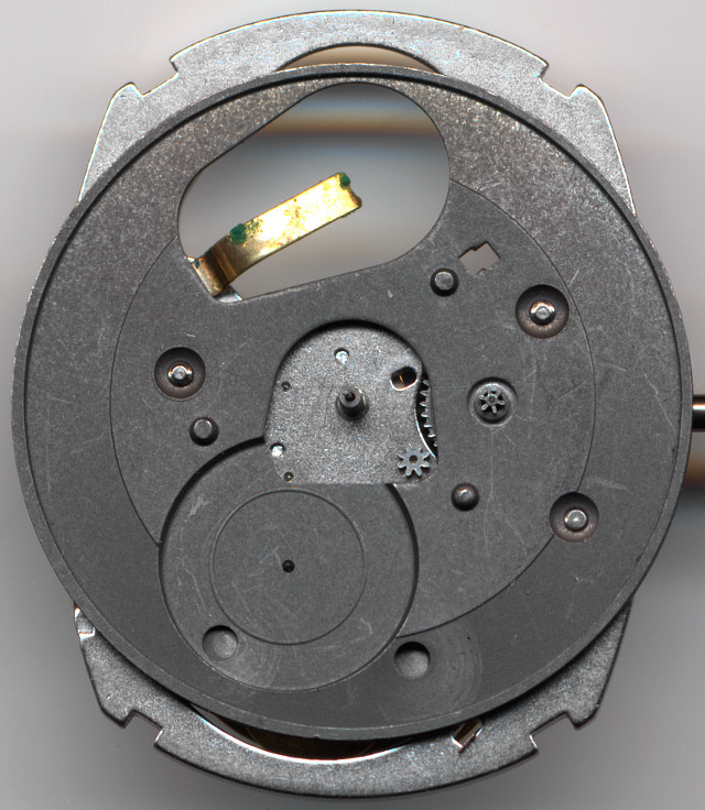 empty dial side Timex M41: empty dial side