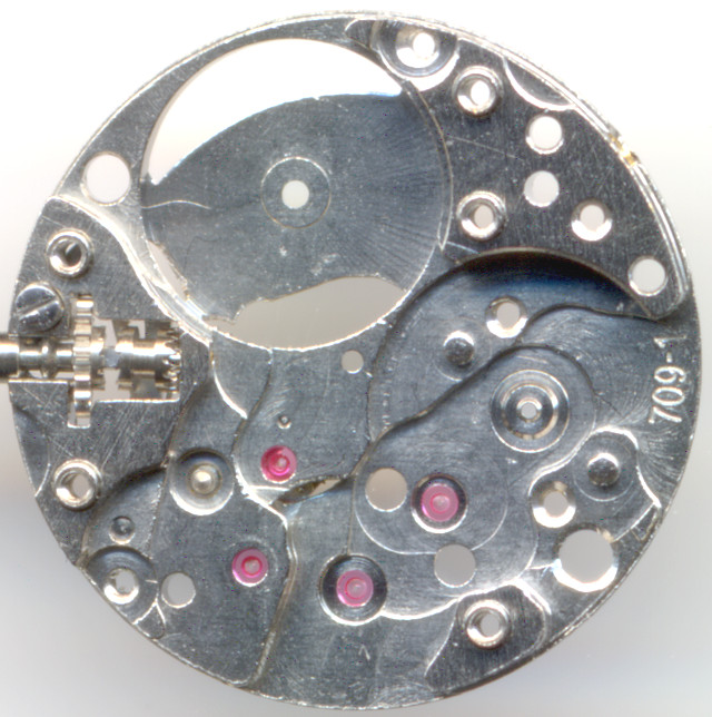 base plate Tissot 709-1: base plate