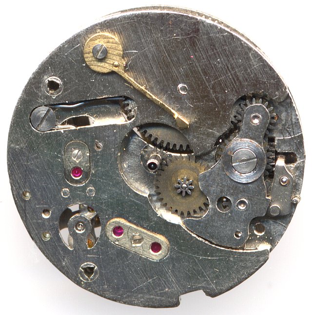 dial side without date mechanism Uwersi 57/8 (SCI CLD): dial side without date mechanism