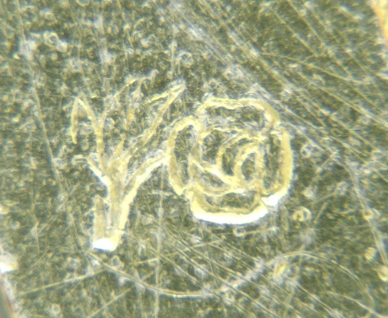 unknown rose hallmark FHF ?: unknown rose hallmark