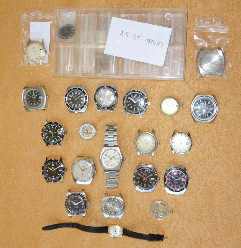 so many watches and movements....