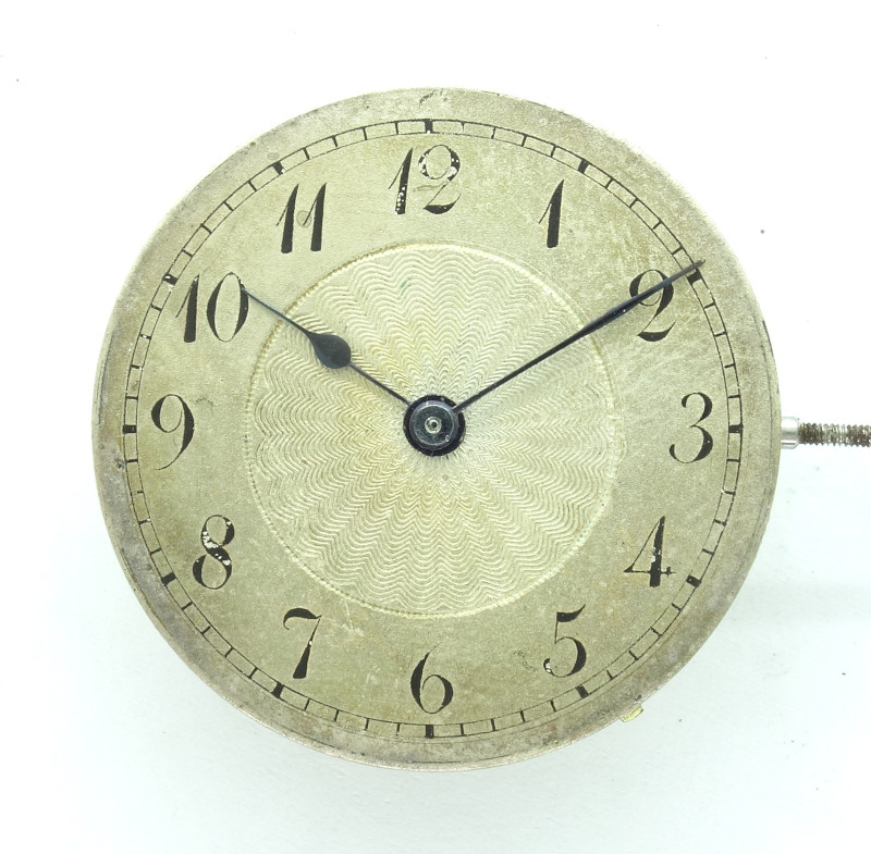 unmarked gents' watch (case missing) Langendorf ?: unmarked gents' watch (case missing)