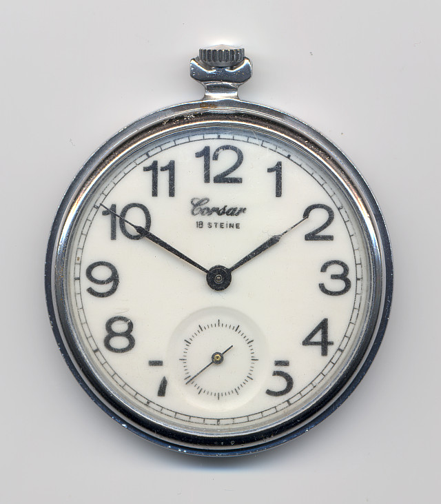 Corsar pocket watch Molnija 3602: Corsar pocket watch