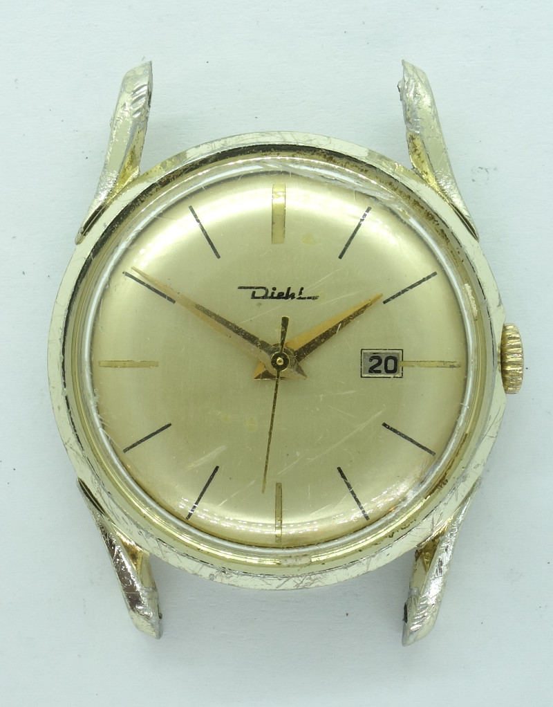 Diehl gents watch in aluminium case Diehl 156 SC CLD: Diehl gents watch in aluminium case