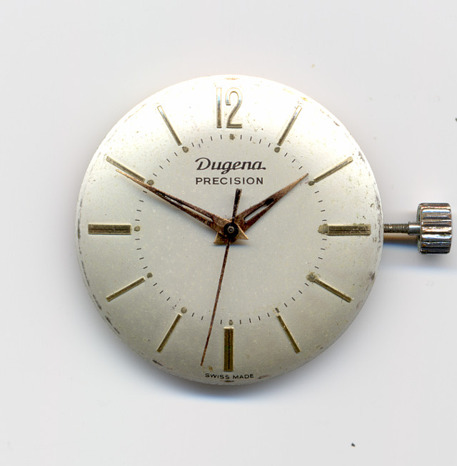 Dugena Precision gents watch (case missing) Helvetia 830: Dugena Precision gents watch (case missing)